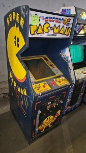 SUPER PAC-MAN UPRIGHT ARCADE GAME BALLY MIDWAY 1982