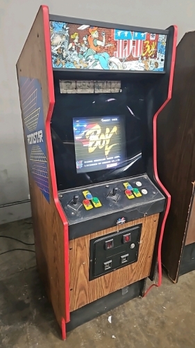 DJ BOY ARCADE GAME AMERICAN SAMMY 1990