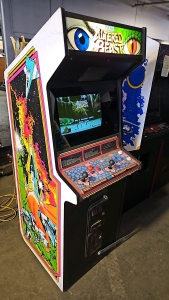 ALTERED BEAST SEGA ARCADE IN GRAVITAR ATARI CABINET