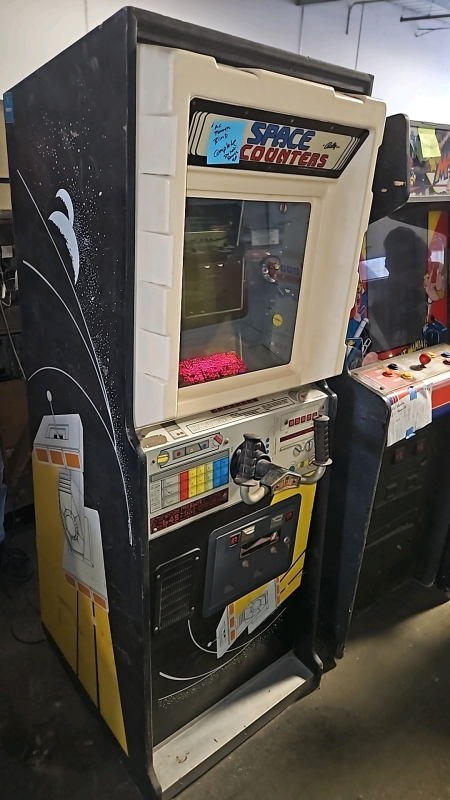 MIDWAY'S SPACE ENCOUNTERS DEDICATED RARE ARCADE GAME