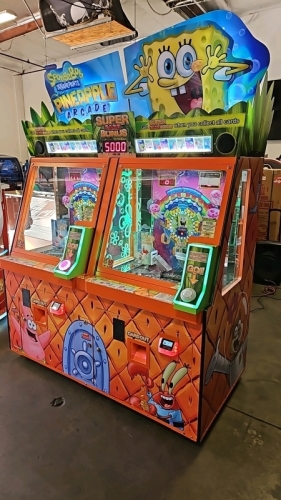 SPONGEBOB SQUARE PANTS PINEAPPLE ARCADE GAME ANDAMIRO