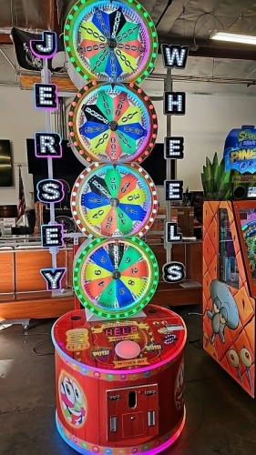 JERSEY WHEELS DELUXE FULL SIZE TICKET REDEMPTION GAME