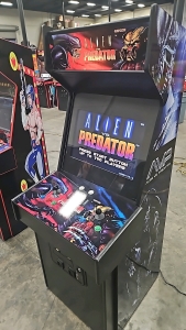 ALIEN VS. PREDATOR UPRIGHT NEW BUILD ARCADE GAME W/ LCD MONITOR