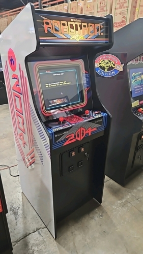 ROBOTRON 2084 UPRIGHT ARCADE GAME BRAND NEW BUILD W/ LCD