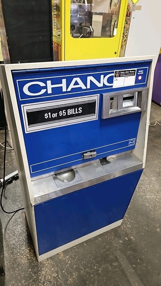 ROWE BC3500 DOLLAR COIN TOKEN CHANGER MACHINE LVR