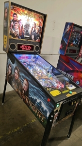 GAME OF THRONES PRO MODEL PINBALL MACHINE STERN 2015