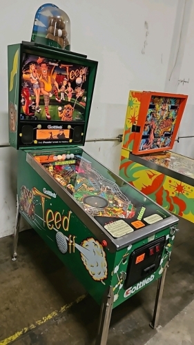 TEE'D OFF GOLF PINBALL MACHINE GOTTLIEB 1993