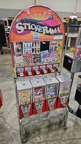 STICKERAMA COMBO CAPSULE VENDING RACK