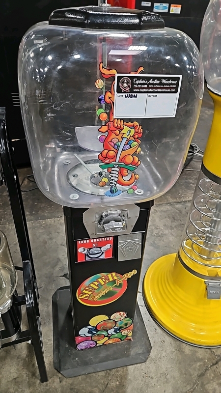 SUPER BOUNCE A ROO BALL VENDING STAND