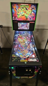 TEENAGE MUTANT NINJA TURTLES PRO PINBALL MACHINE STERN INC