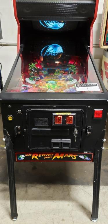 revenge from mars pinball pinbox