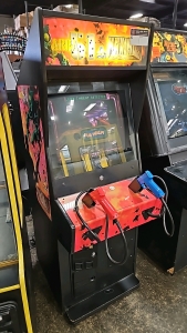 AREA 51 MAX FORCE COMBO UPRIGHT SHOOTER ARCADE GAME ATARI