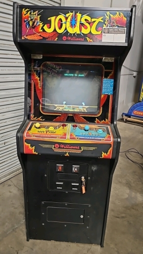 JOUST UPRIGHT ORIGINAL CLASSIC ARCADE GAME WILLIAMS