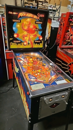 FIREBALL! CLASSIC PINBALL MACHINE BALLY 1985