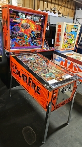 SOLAR FIRE CLASSIC PINBALL MACHINE WILLIAMS 1981