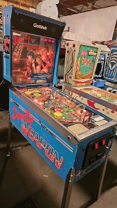 DEADLY WEAPON PINBALL MACHINE GOTTLIEB 1990 RARE GAME!