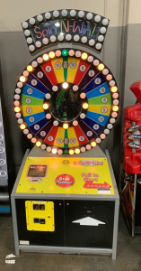 SPIN N WIN UPRIGHT TICKET REDEMPTION GAME SKEEBALL
