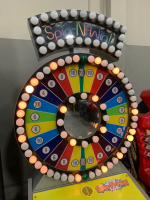 SPIN N WIN UPRIGHT TICKET REDEMPTION GAME SKEEBALL - 3