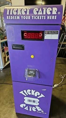 DELTRONICS TICKET EATER UPRIGHT KIOSK