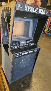 VECTORBEAM SPACE WAR CLASSIC ARCADE GAME CABINET/HARNESS ONLY