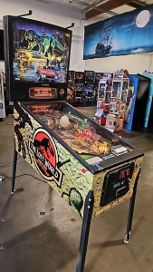 LOST WORLD JURASSIC PARK PINBALL MACHINE SEGA 1997