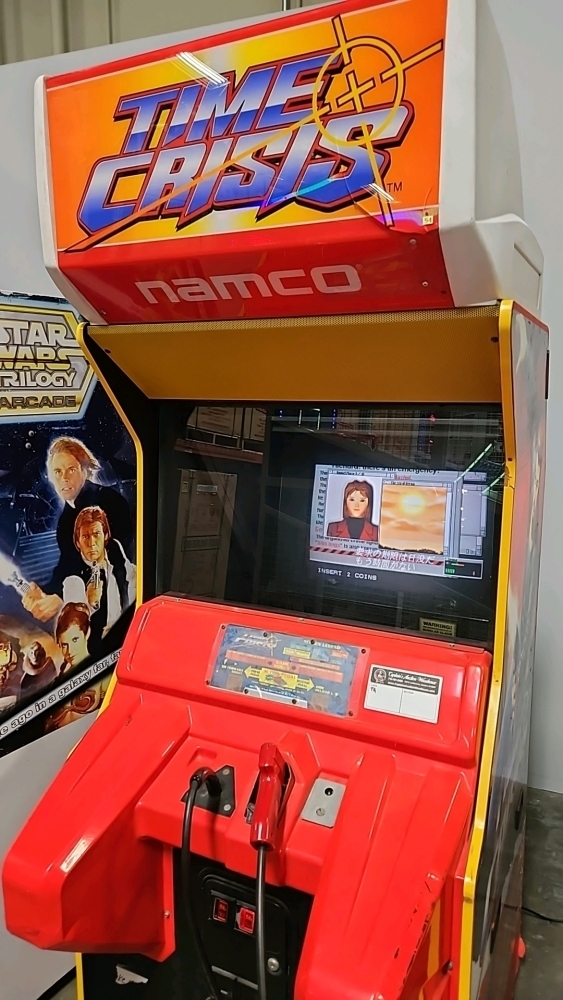 TIME CRISIS ORIGINAL NAMCO JP VER. ACTION PEDAL SHOOTER TIME CRISIS ORIGINAL NAMCO JP VER. ACTION PEDAL SHOOTER