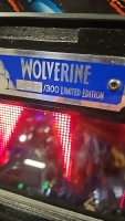 X-MEN WOLVERINE LIMITED EDITION PINBALL MACHINE STERN - 21