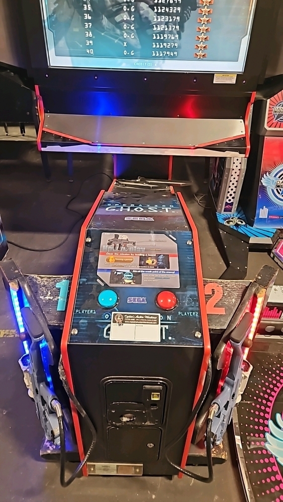 OPERATION GHOST DELUXE SHOOTER ARCADE GAM SEGA