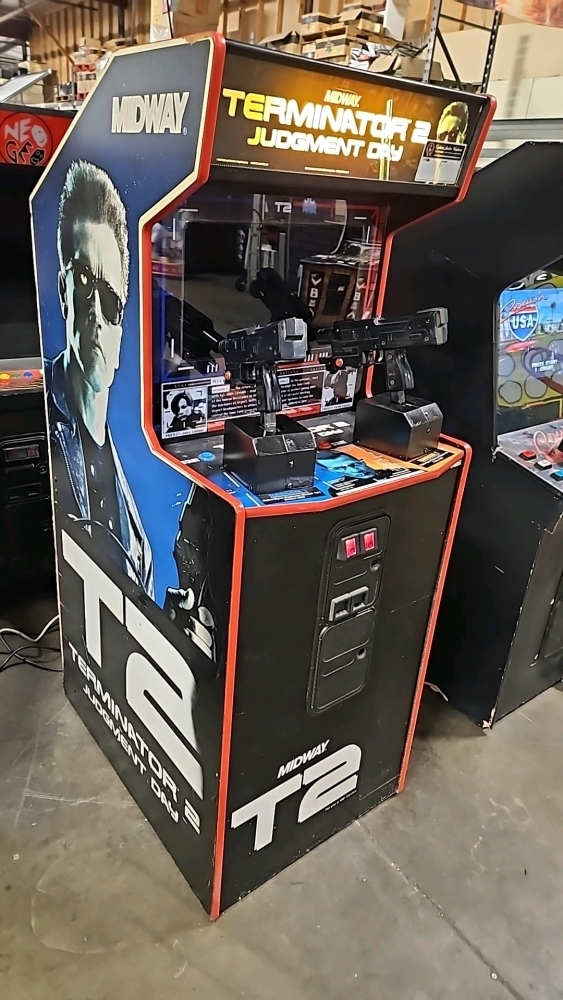 【一台のみ】激レア！arcade machine T2 judgment day Terminator_2.