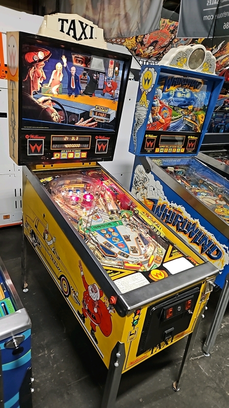 TAXI CLASSIC PINBALL MACHINE "MARILYN" version WILLIAMS 1988