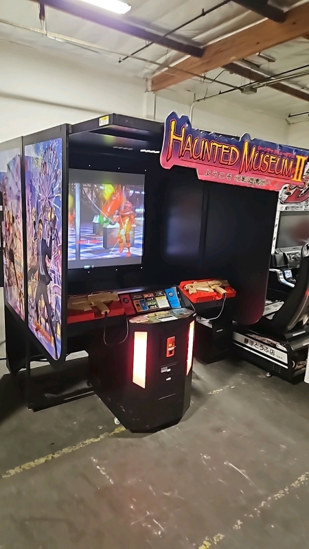 HAUNTED MUSEUM 2 DELUXE SHOOTER ARCADE GAME TAITO