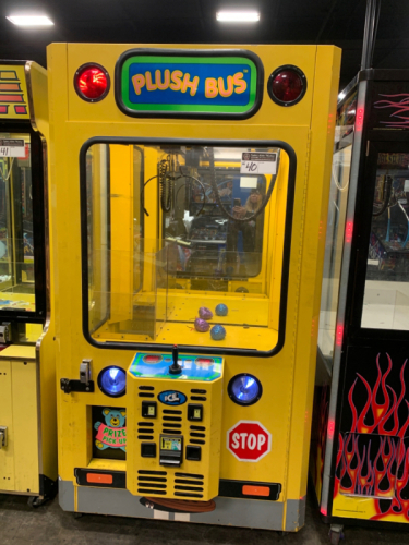 40" ICE PLUSH BUS PLUSH CLAW CRANE MACHINE