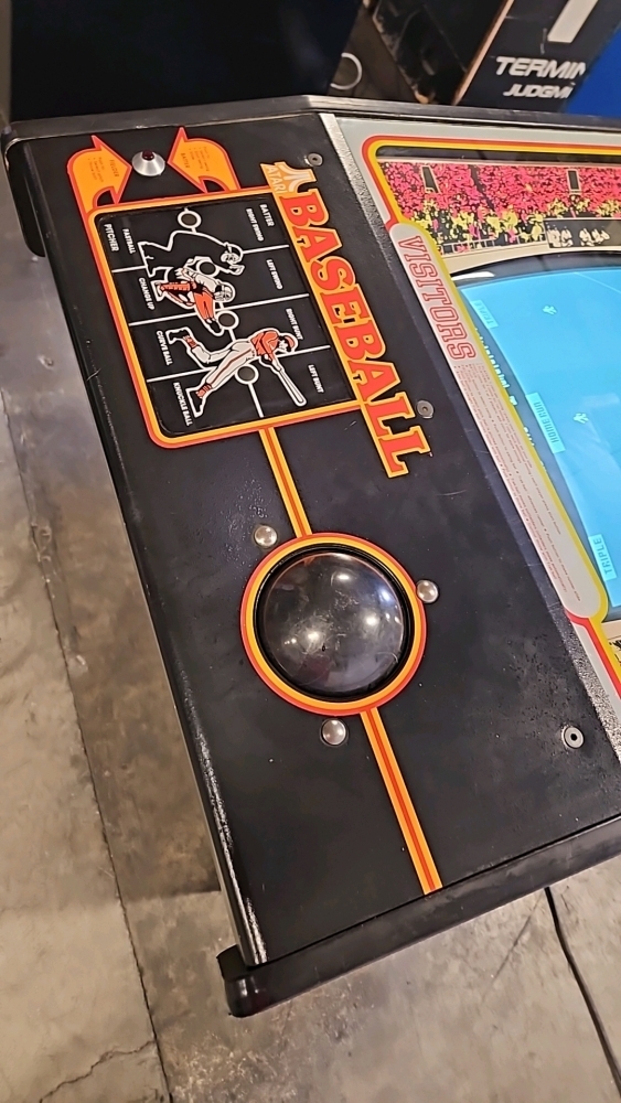 ATARI BASEBALL CLASSIC COCKTAIL TABLE ARCADE GAME