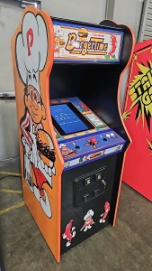 BURGERTIME NEW BUILD ARCADE GAME W/ LCD MONITOR