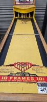 CHICAGO COIN'S 6 PLAYER SHUFFLE BOWLING E.M. ARCADE GAME