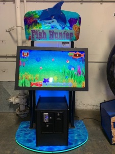 FISH HUNTER TOUCH SCREEN LCD TICKET REDEMPTION GAME