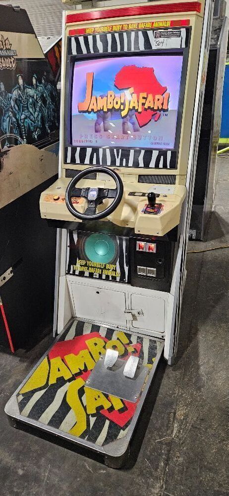 JAMBO SAFARI UPRIGHT ARCADE GAME SEGA NAOMI