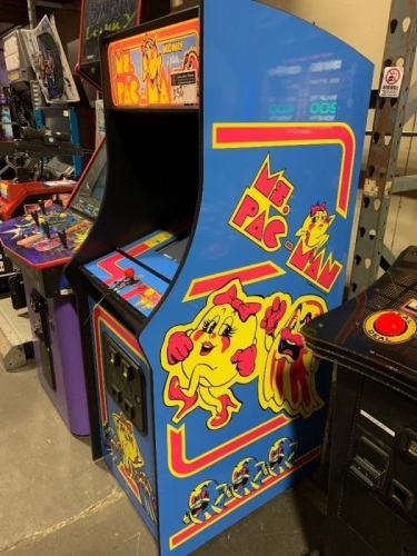 MS. PAC-MAN MULTI ARCADE NEW BUILD W/ LCD MONITOR