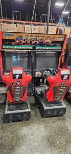 SEGA SUPER GT TWIN RACING ARCADE GAME