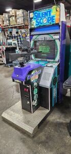 SILENT SCOPE SNIPER SHOOTER ARCADE GAME KONAMI