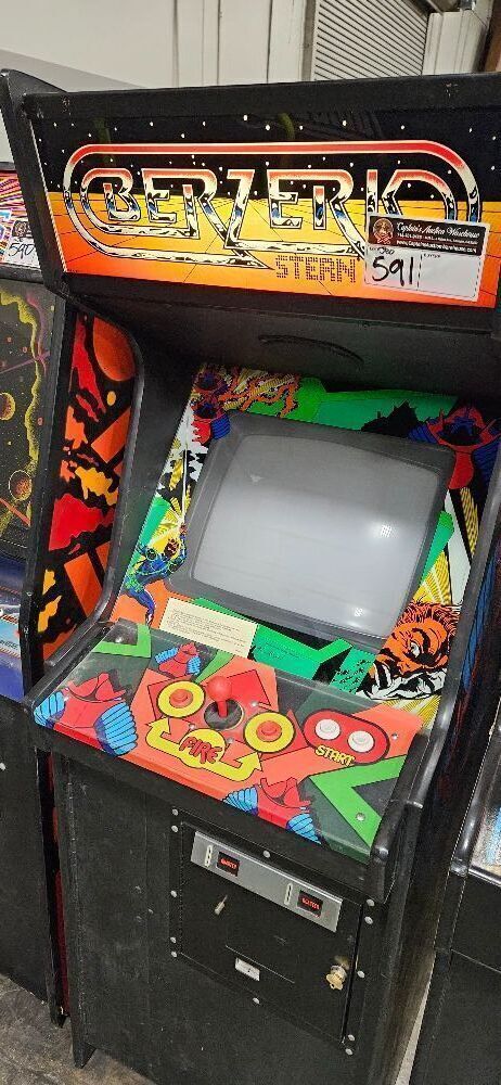 BERZERK UPRIGHT CLASSIC ARCADE GAME STERN ELECTRONICS