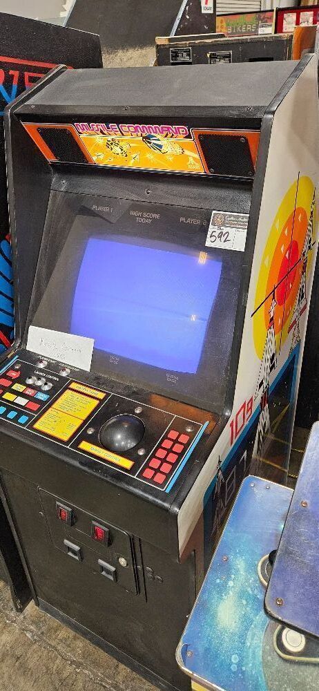 MISSILE COMMAND CLASSIC UPRIGHT ARCADE GAME ATARI 1980
