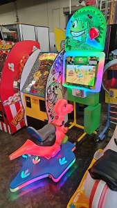 KIDDIE RIDE DINO RIDER DINOSAUR VIDEO KIDS RIDE