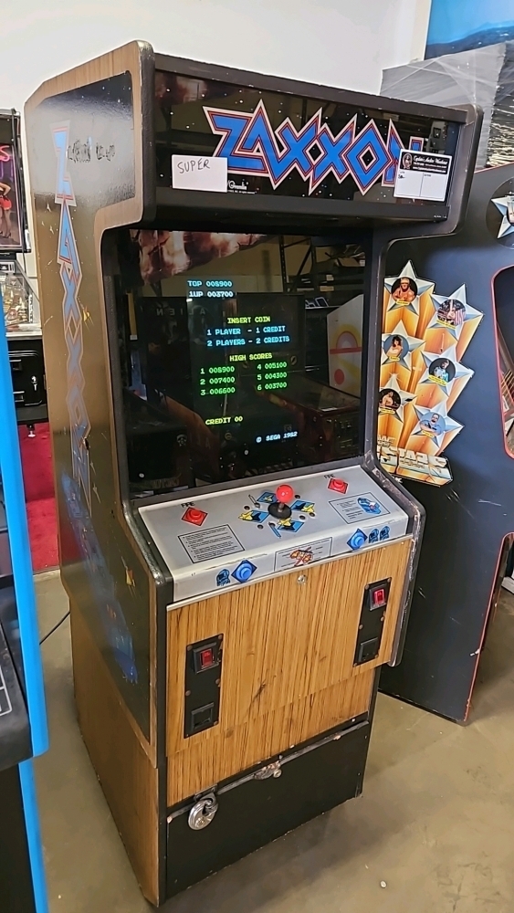 SUPER ZAXXON UPRIGHT CLASSIC ARCADE GAME SEGA GREMLIN