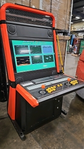 32" LCD ORANGE CANDY CABINET ARCADE GAME 19 IN 1 BEYOND ARCADE MULTICADE