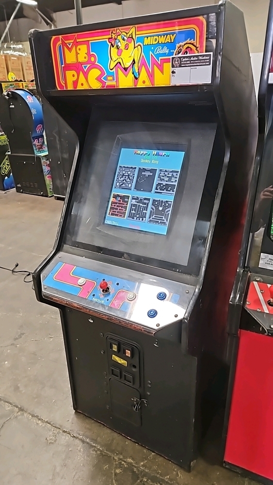 MULTICADE UPRIGHT ARCADE GAME LCD MONITOR Z BACK CAB FS