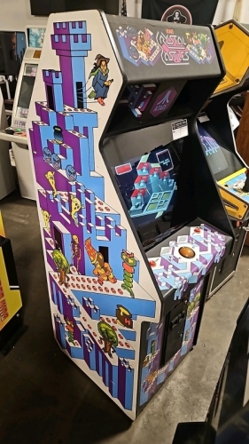 CRYSTAL CASTLES UPRIGHT ARCADE GAME ATARI