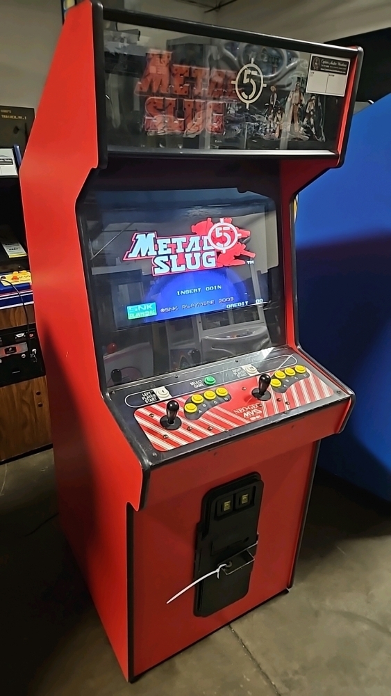 METAL SLUG 5 UPRIGHT ARCADE GAME SNK NEO GEO