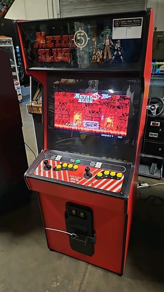 METAL SLUG 5 UPRIGHT ARCADE GAME SNK NEO GEO