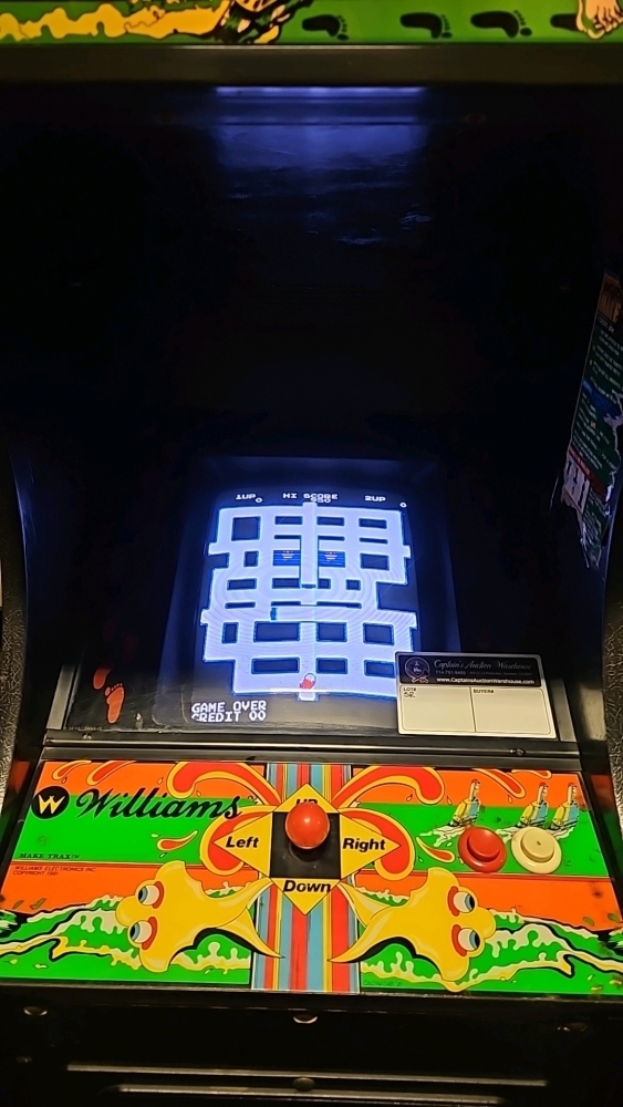 MAKE TRAX MINI DEDICATED ARCADE GAME WILLIAMS 1981
